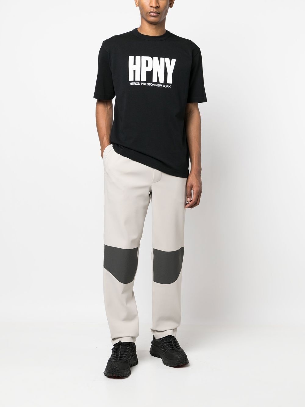 logo-print organic cotton T-shirt - 2