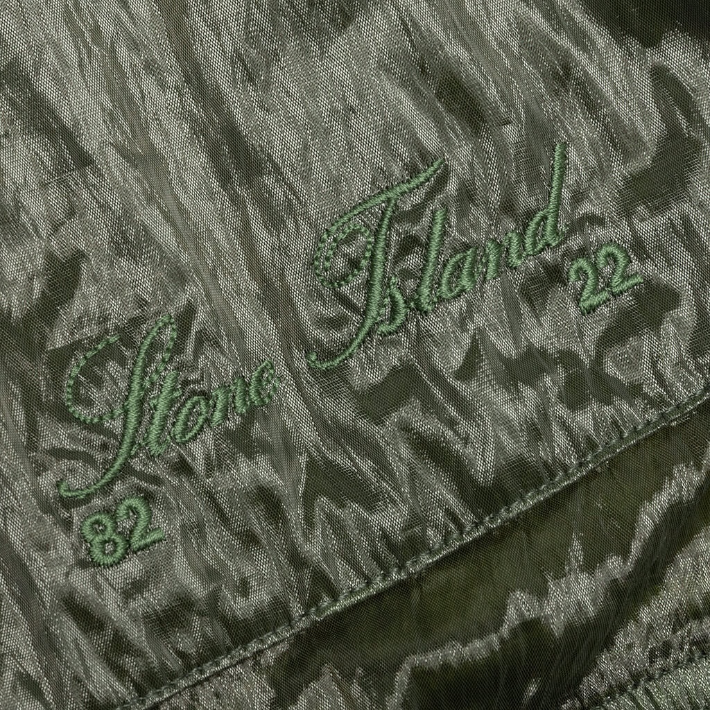 STONE ISLAND BOMBER JACKET 433Q2 - OLIVE - 4