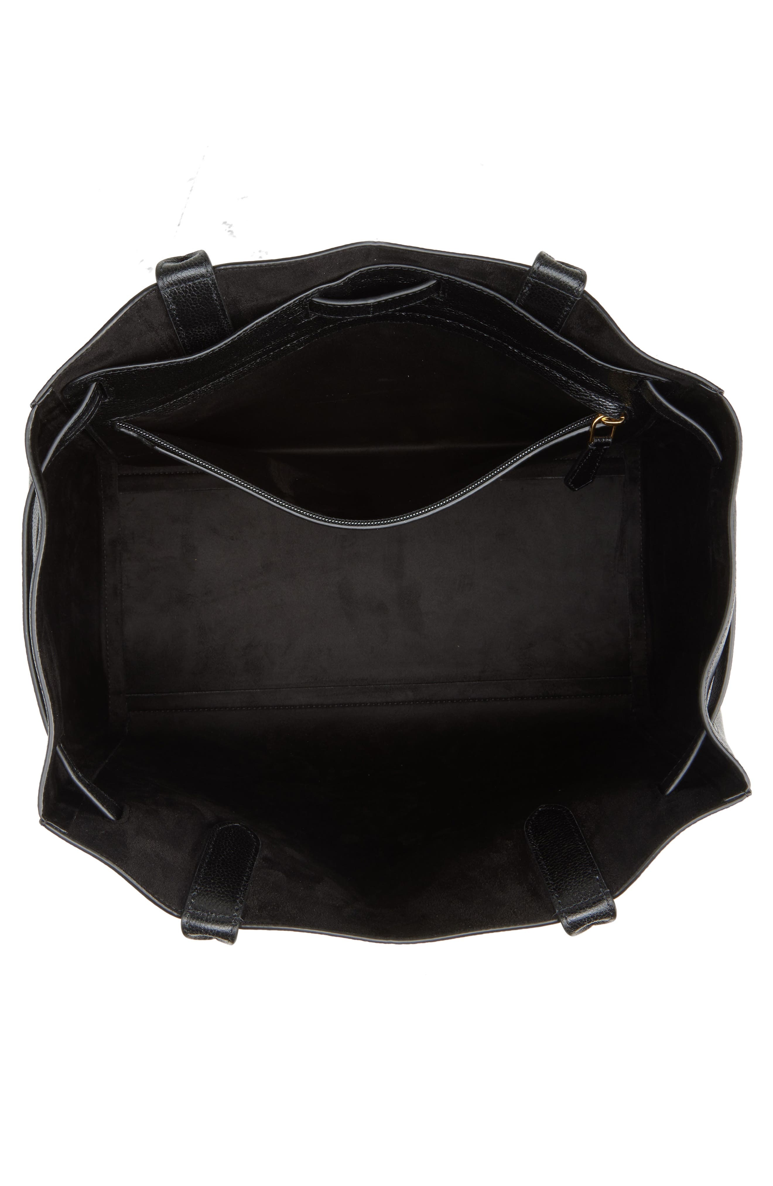 TOM FORD Medium Audrey Grained Leather Tote in Black at Nordstrom - 5