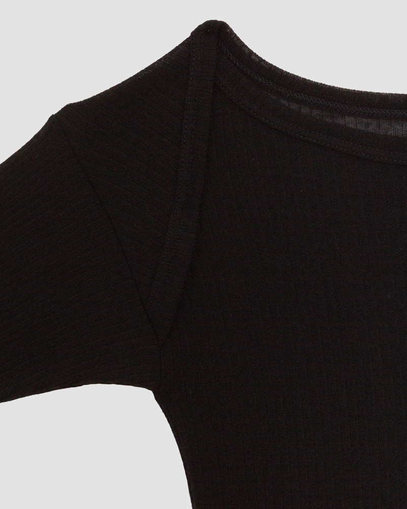 Disc Tee Shirt - Fine Wool Rib 5