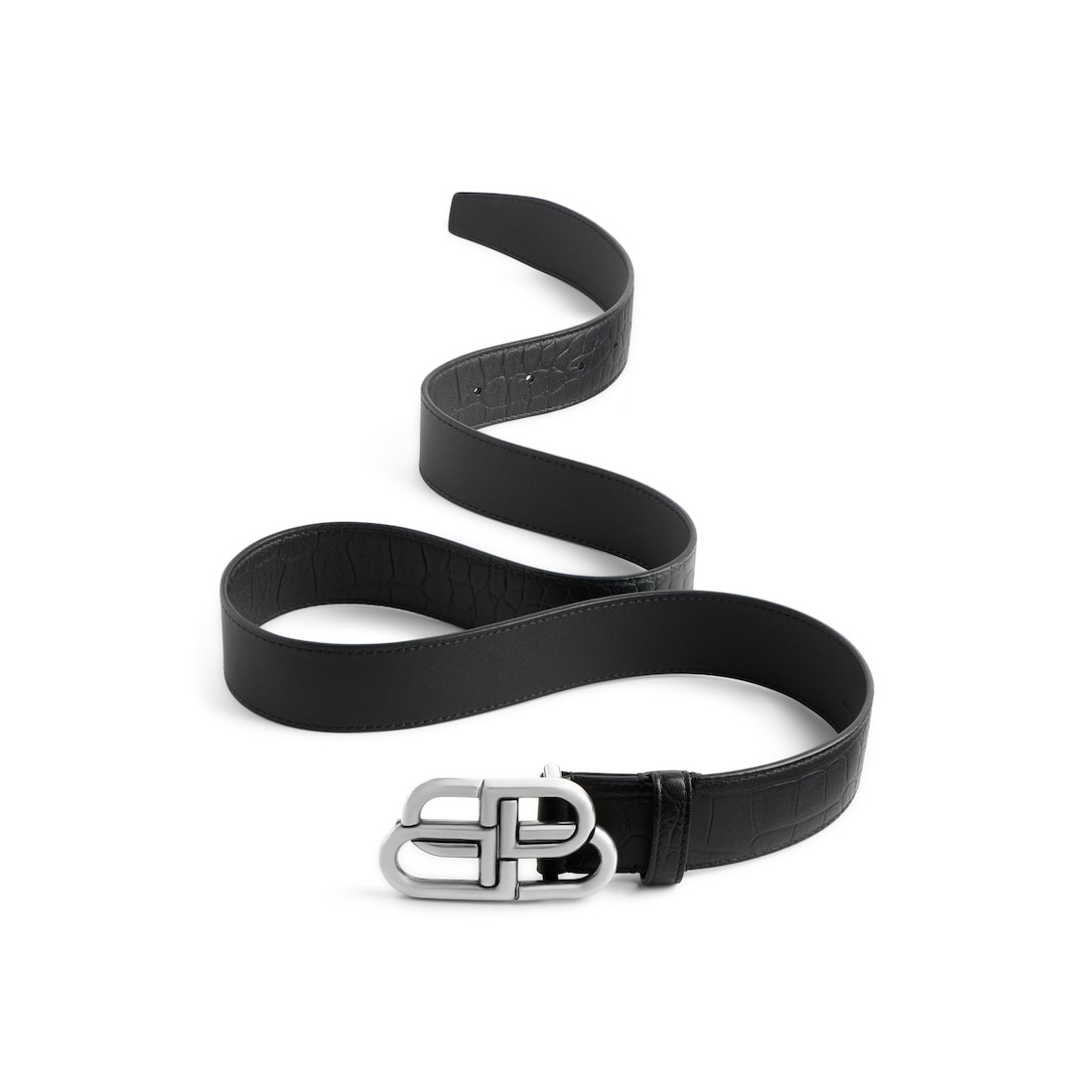 Men's Bb Large Belt in Black - 2