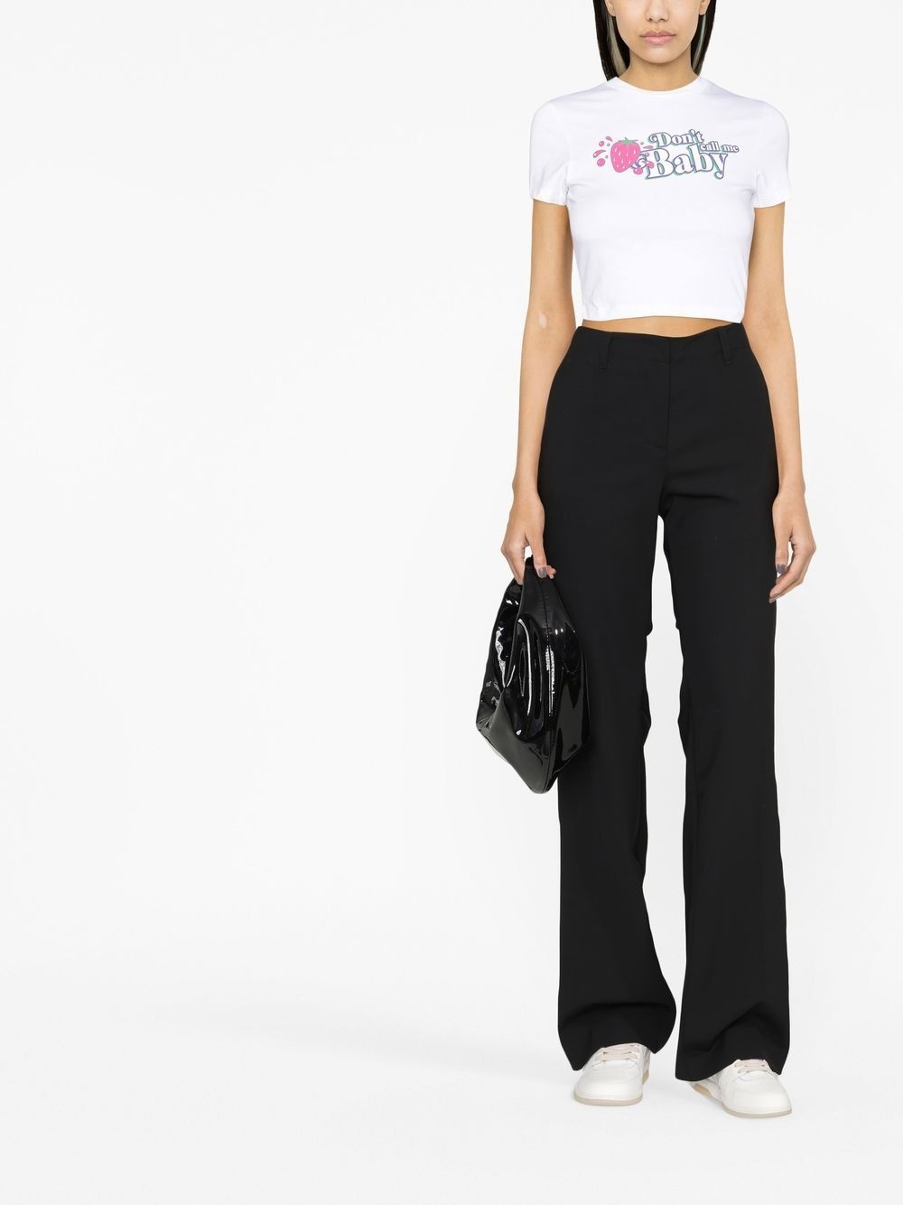 tailored bootcut trousers - 2