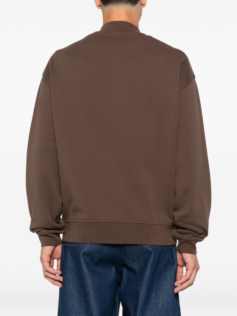 The Gros Grain press-stud cardigan - 4