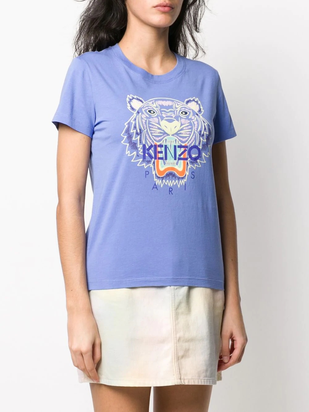 Tiger-embroidered logo T-shirt - 3