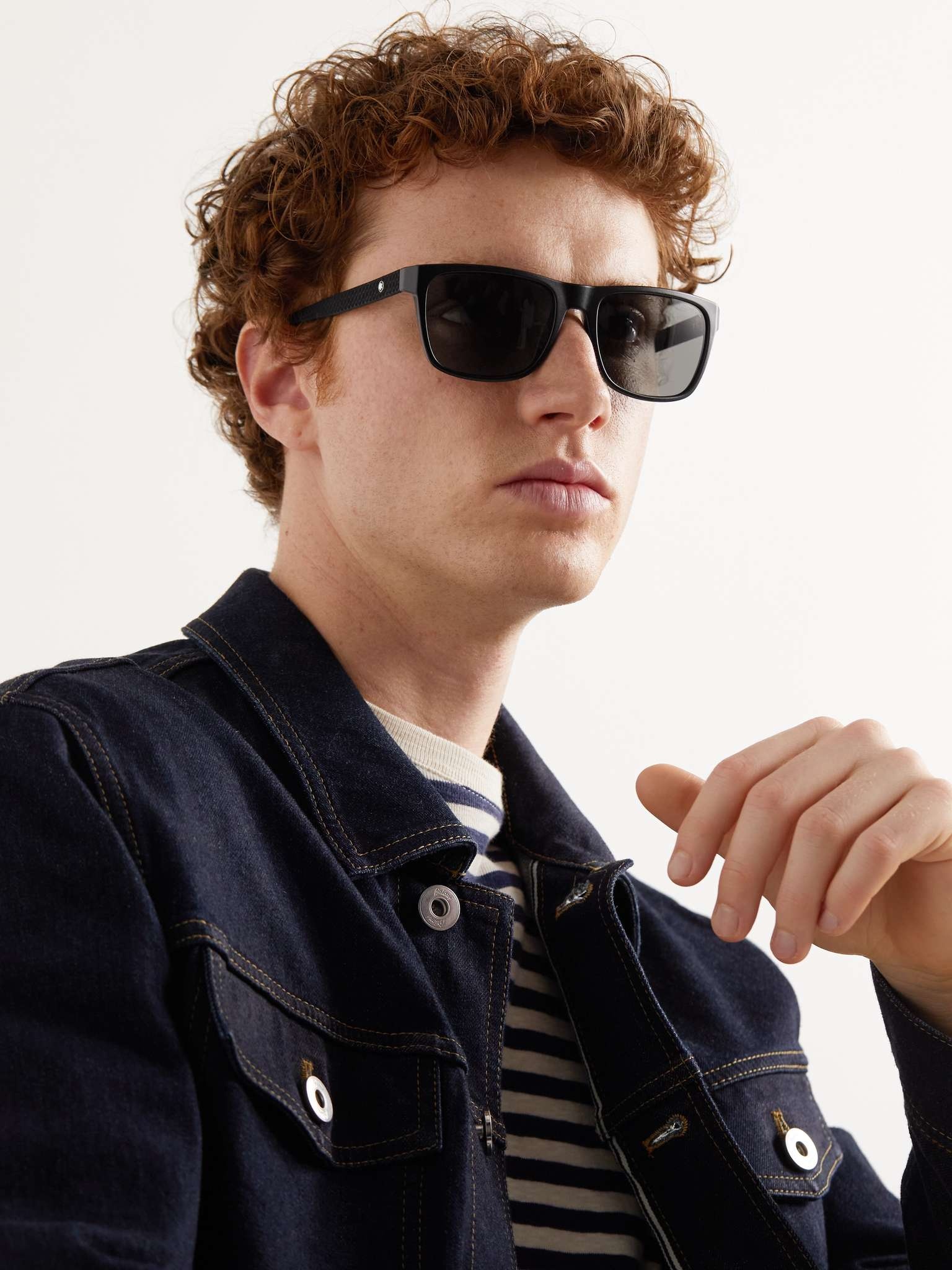 Square-Frame Acetate Sunglasses - 3