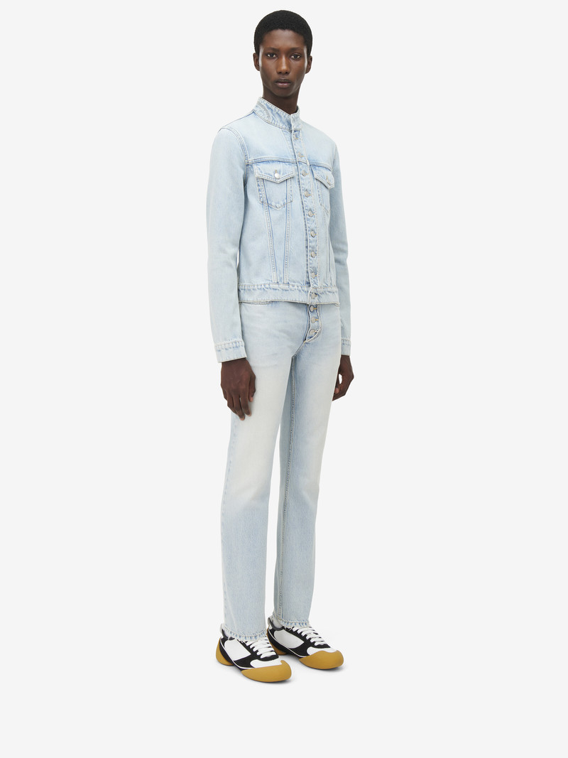 Alexander McQueen Stonewashed Slim Fit Jeans outlook