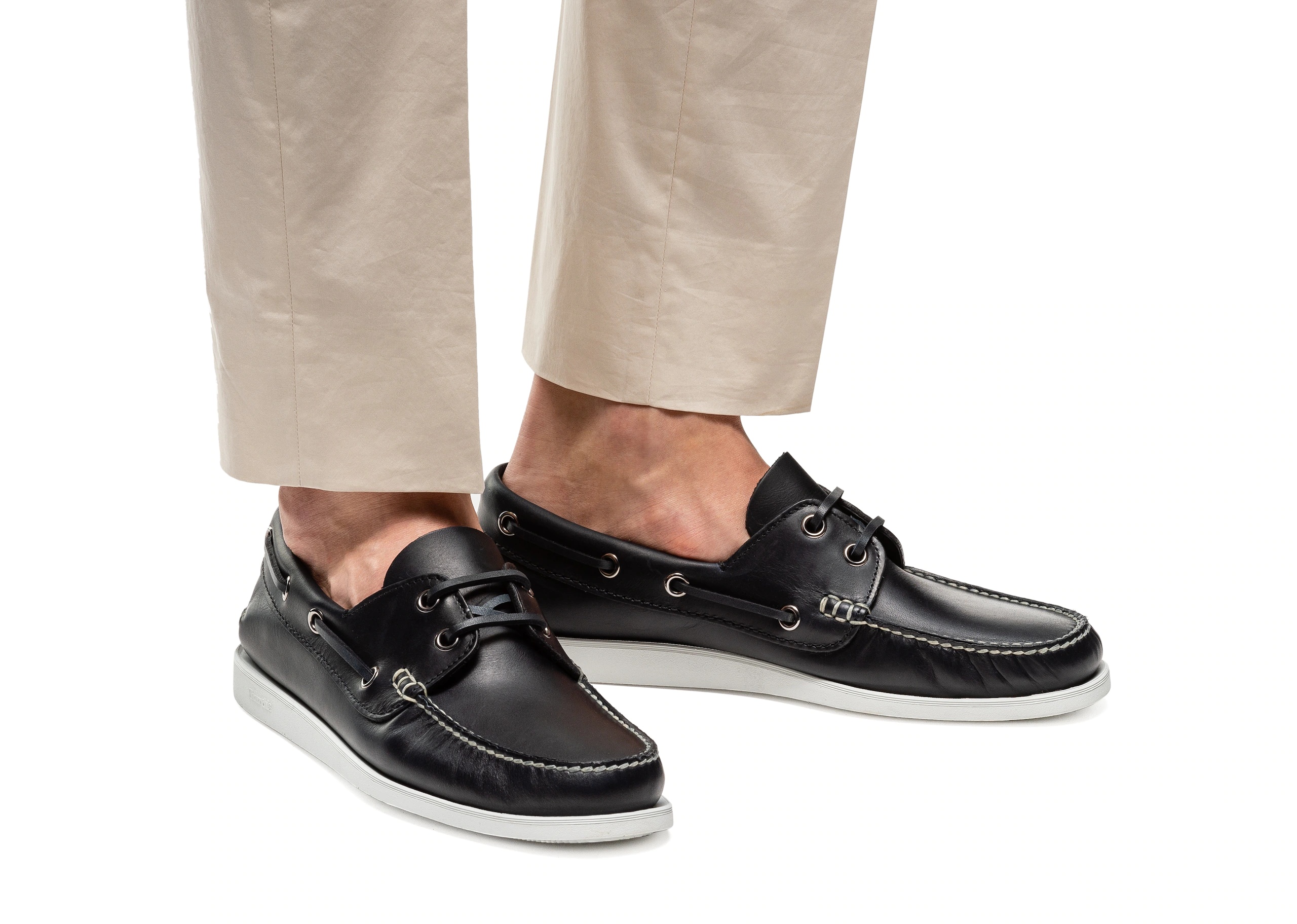 Marske
Calf Leather Boat Shoe Blue - 5