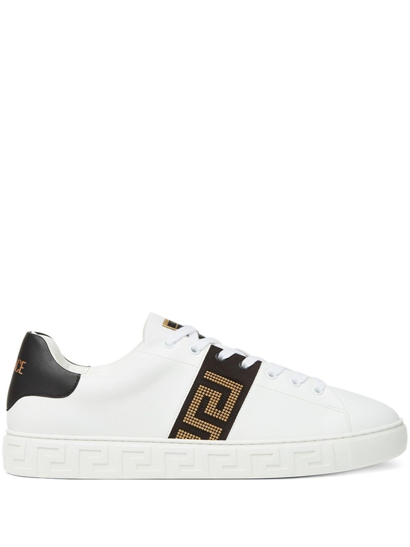 VERSACE Studded Greca Trainers outlook