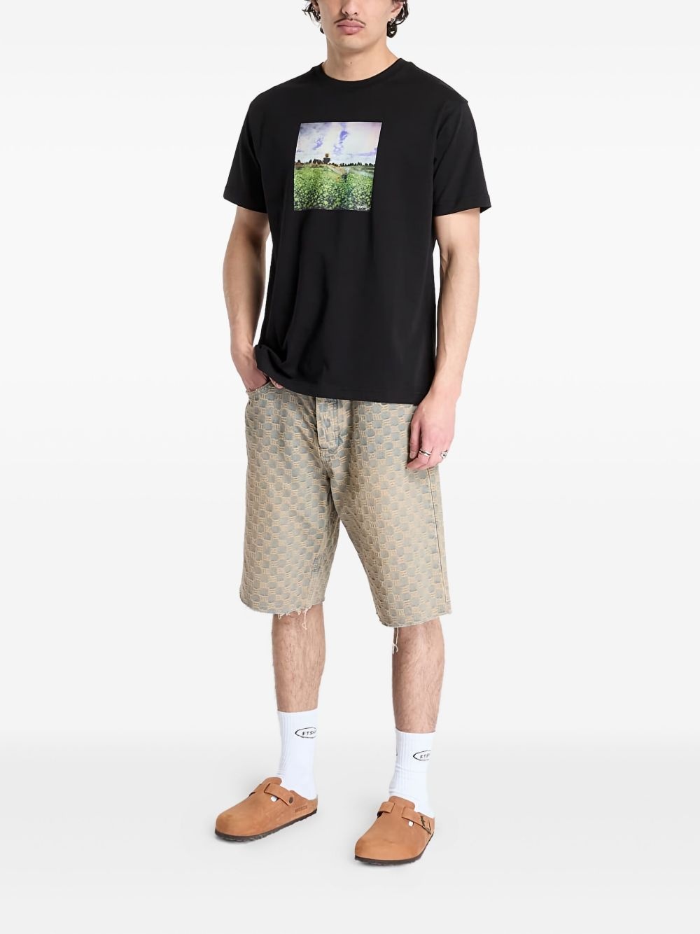 graphic-print T-shirt - 3