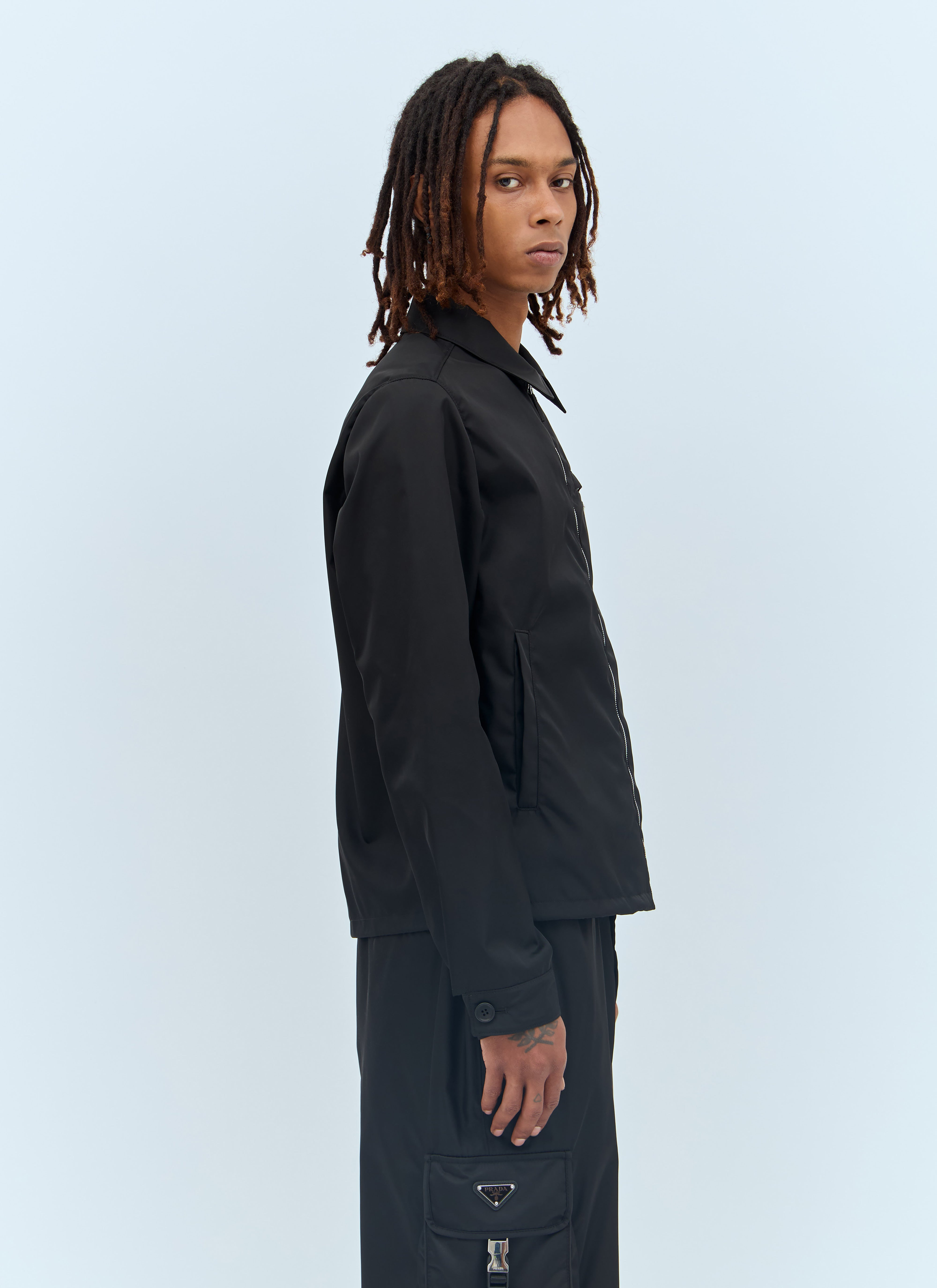 Prada Men Re-Nylon Blouson Jacket - 3