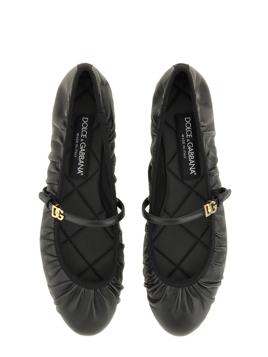 Dolce & Gabbana Women Nappa Ballerina - 3