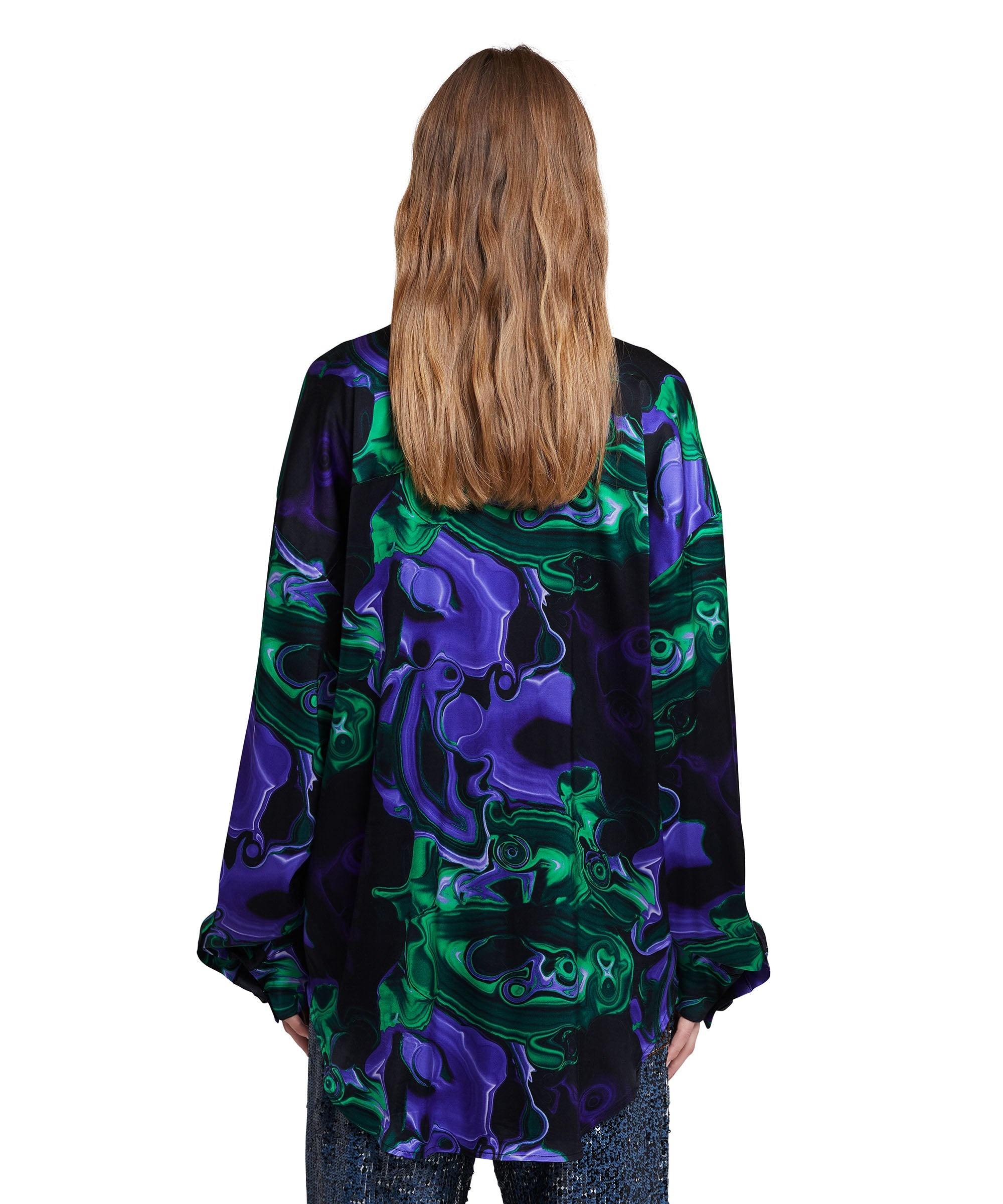 Shirt with "Magma" print - 3