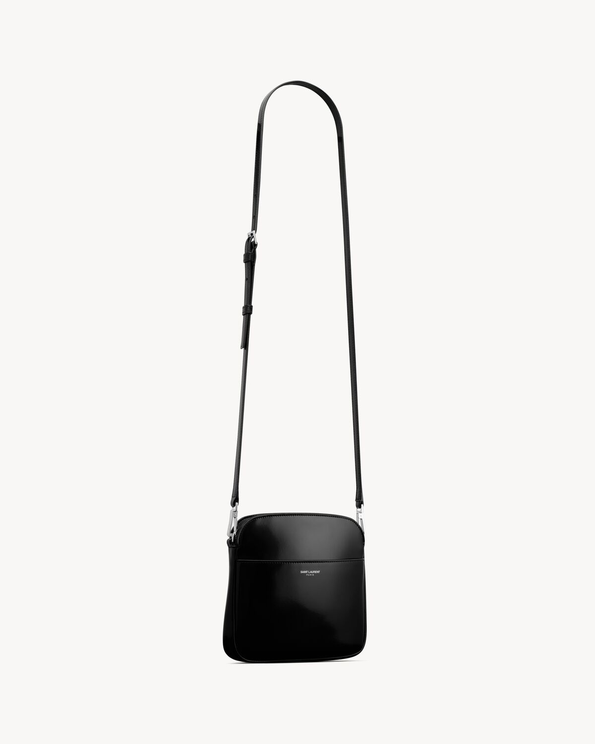 SAINT LAURENT PARIS MINI CAMERA BAG IN BRUSHED LEATHER - 4