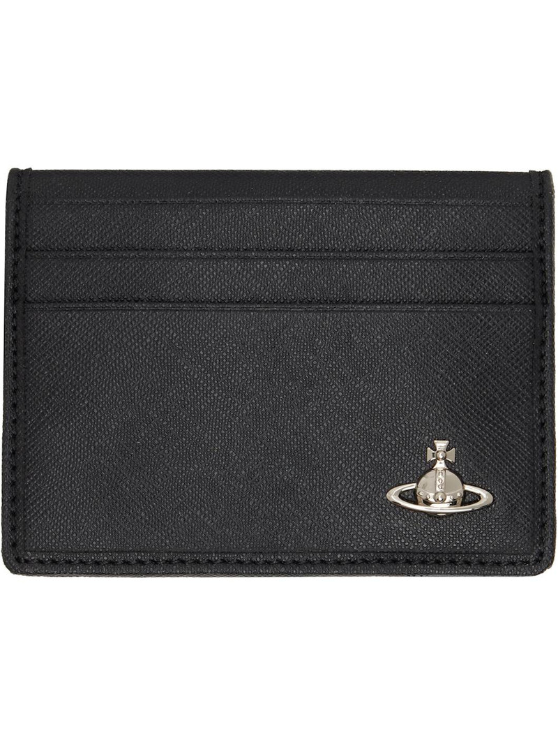 Black Bifold Man Card Holder 1