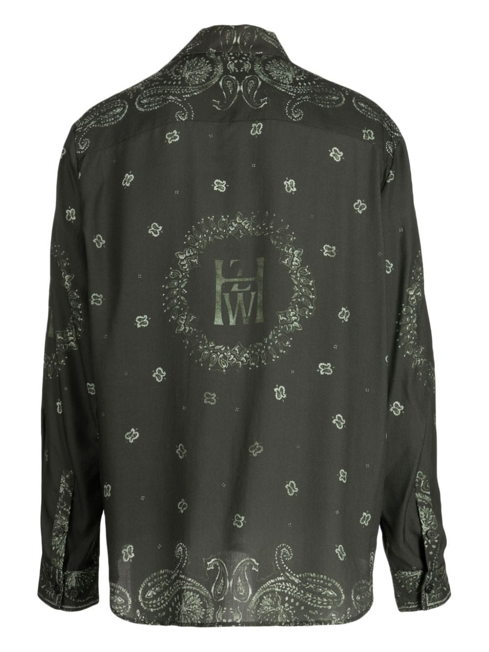 paisley-print long-sleeve shirt - 2