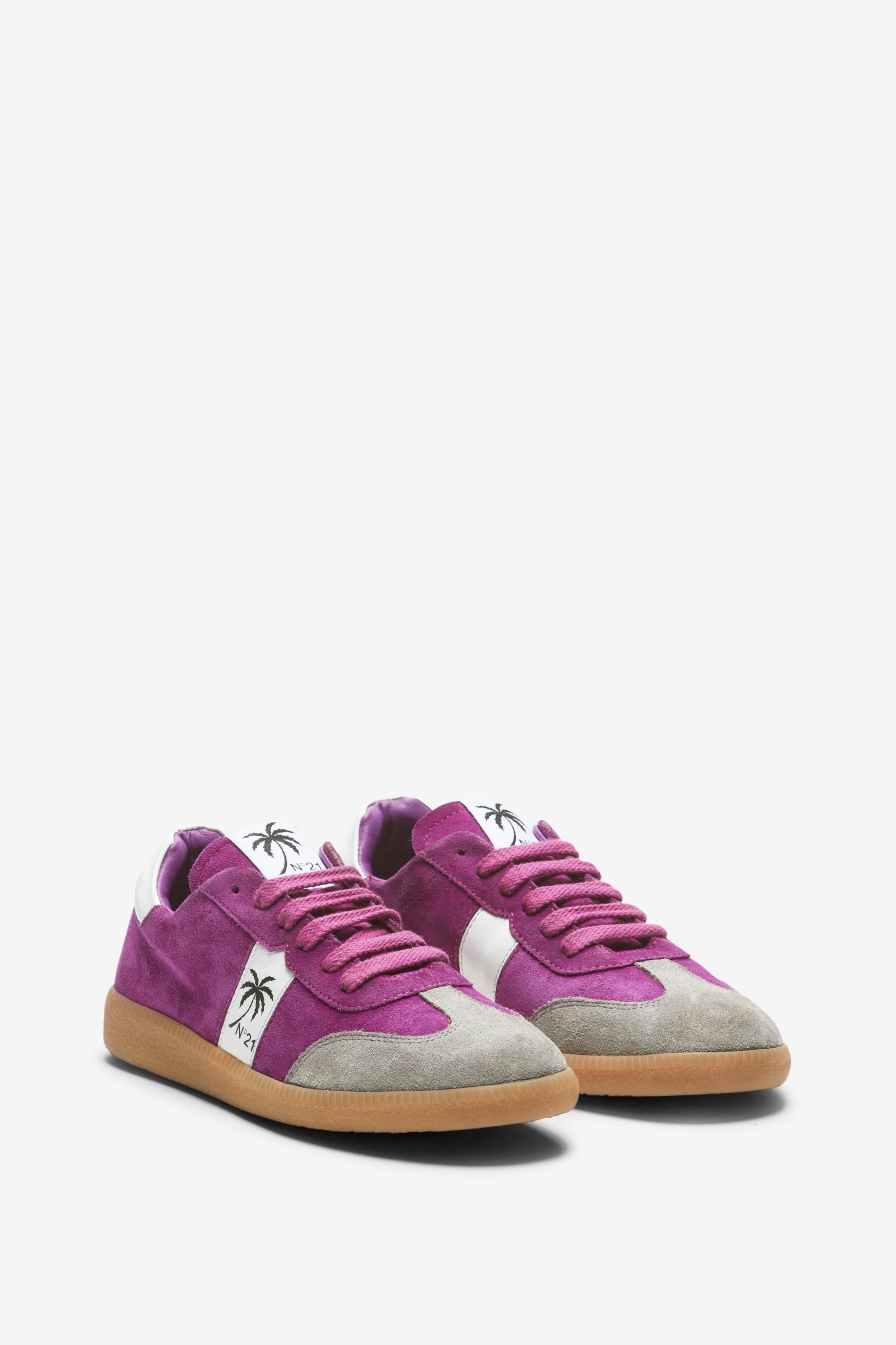 COLOURBLOCK SUEDE SNEAKERS - 2