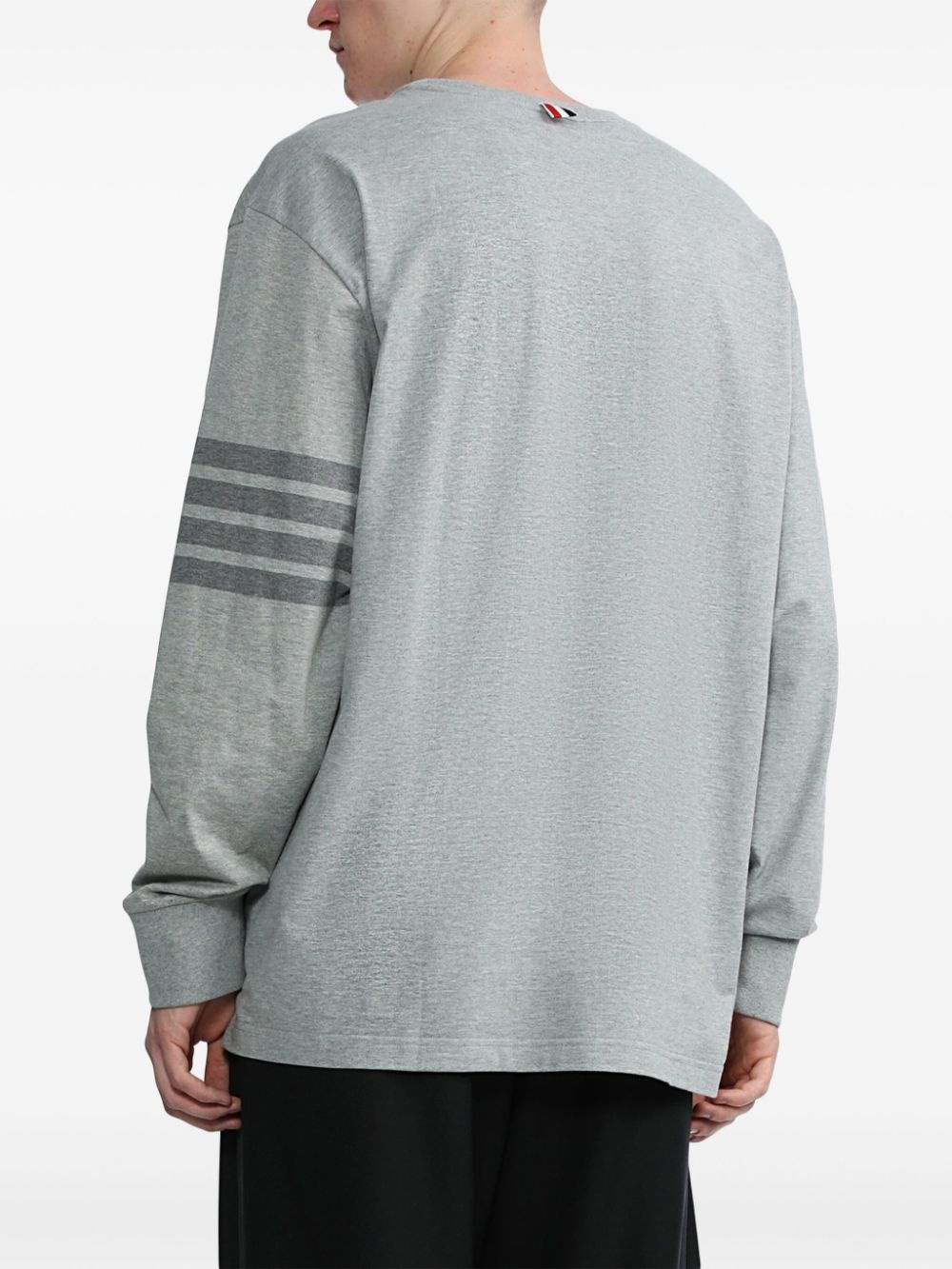 tonal 4-Bar rugby T-shirt - 4