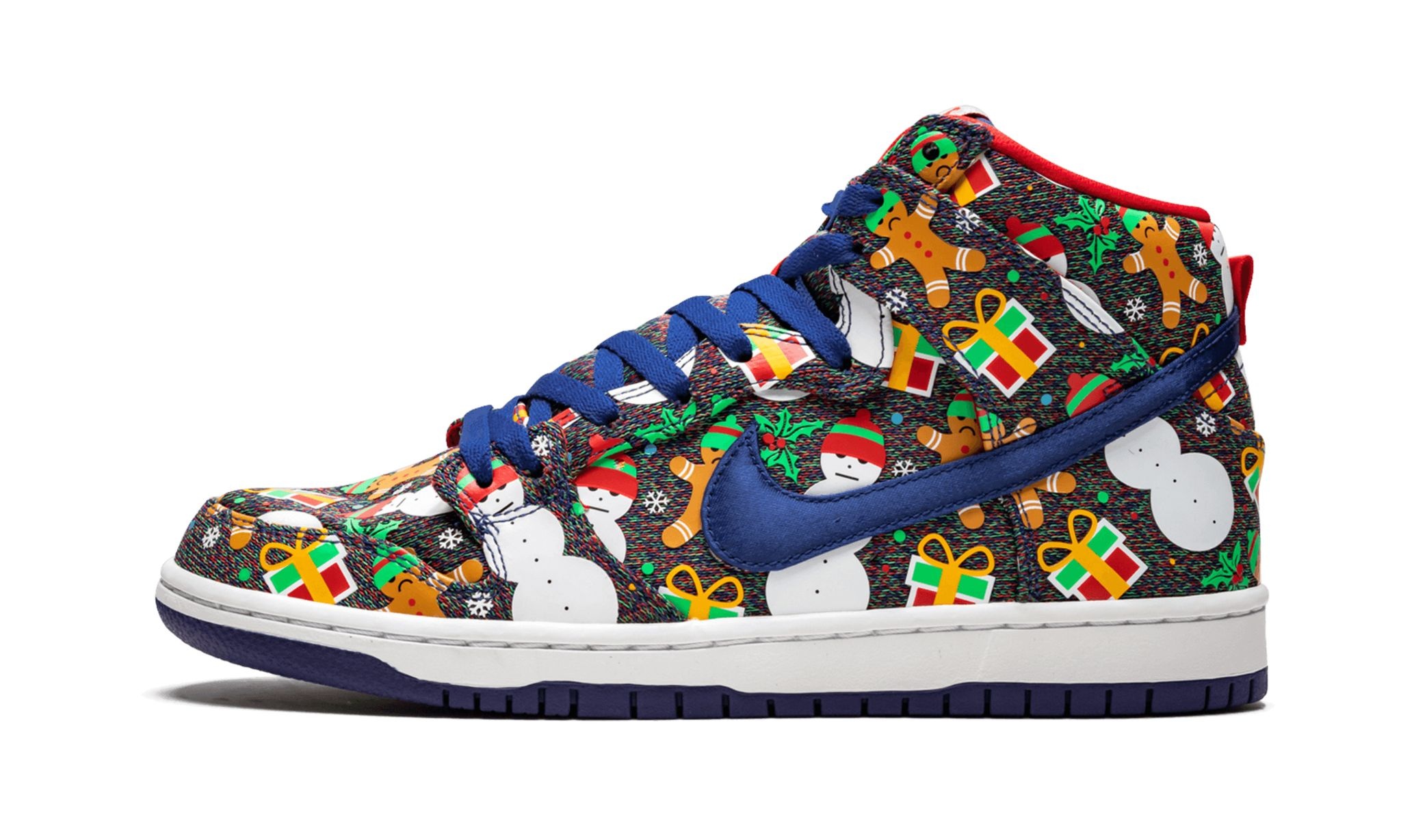 SB Dunk High TRD QS "Ugly Christmas Sweater" - 1