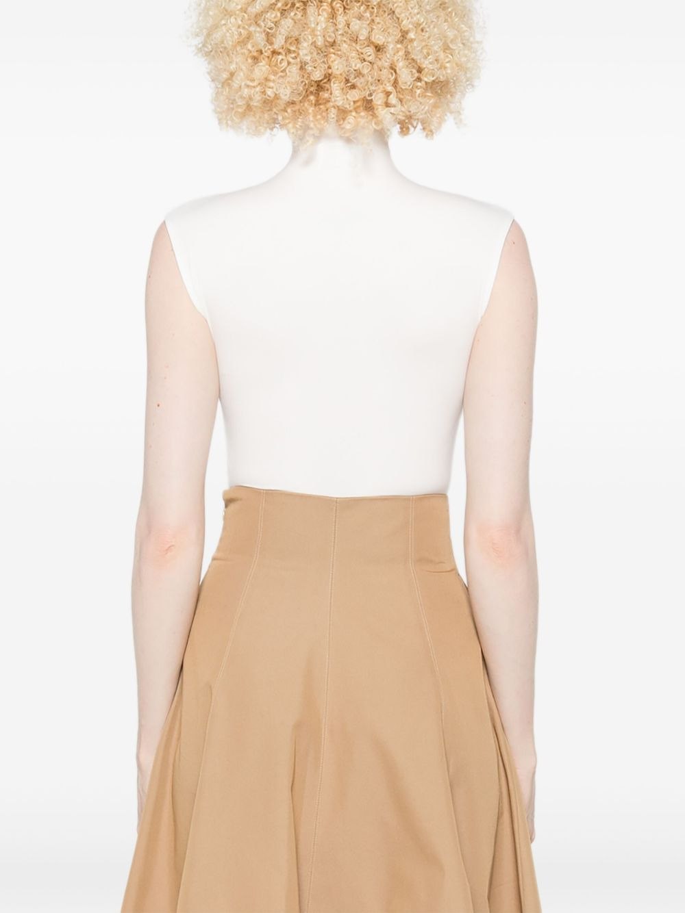 x RHW high-neck sleeveless bodysuit - 4