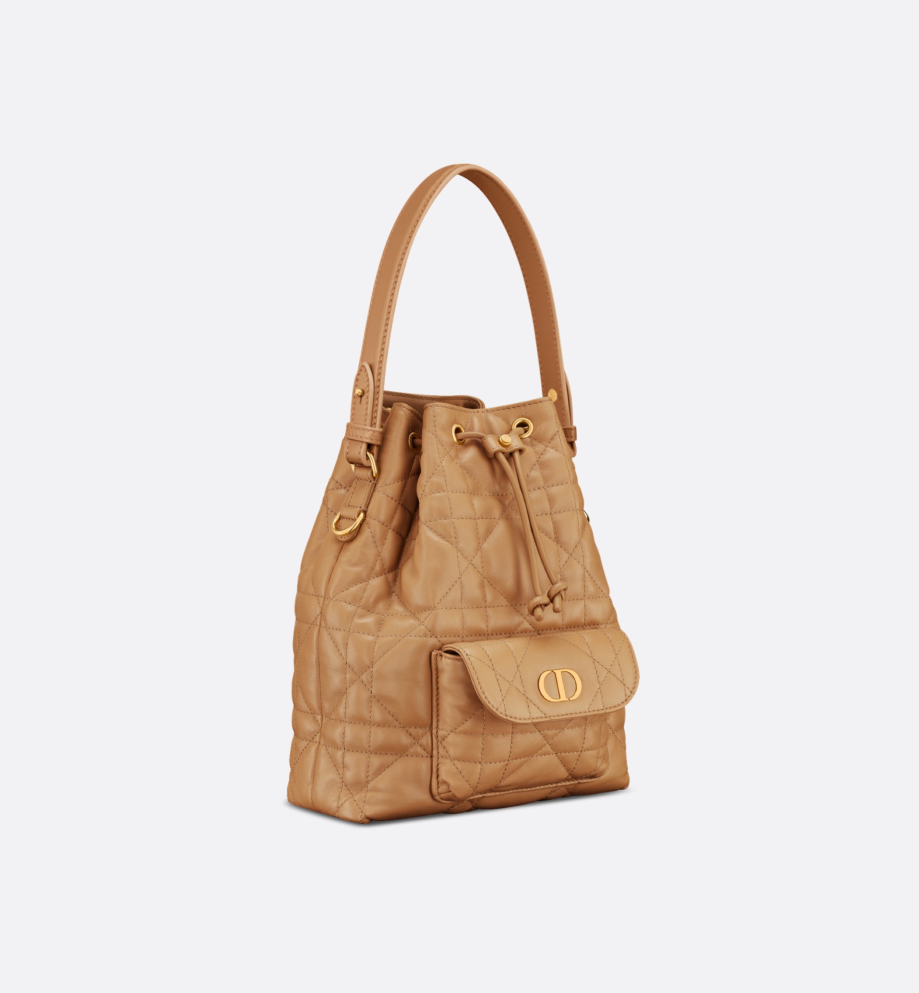 Small Dior Caro Bucket Bag - 5