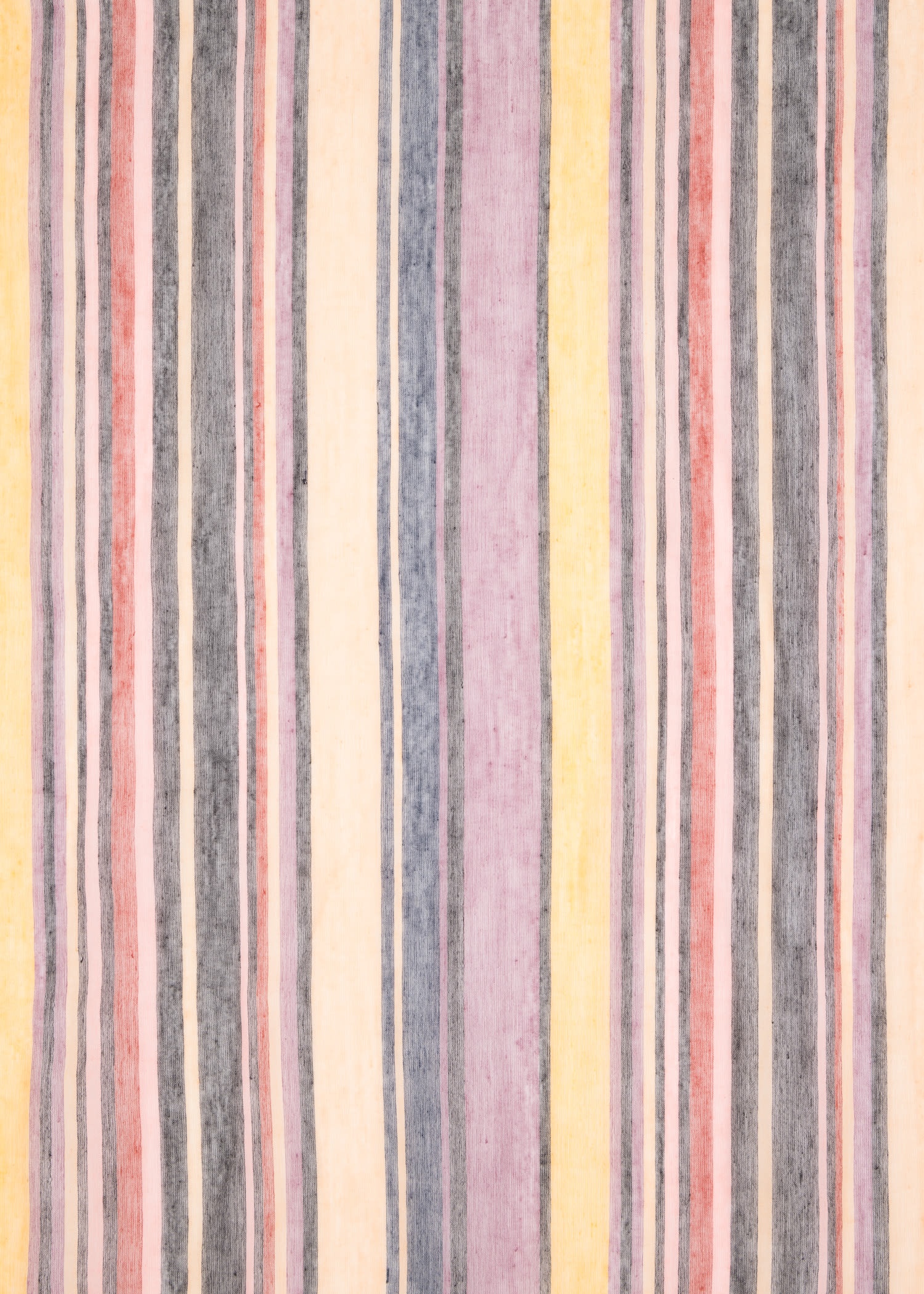 Stripe Silk-Blend Scarf - 4