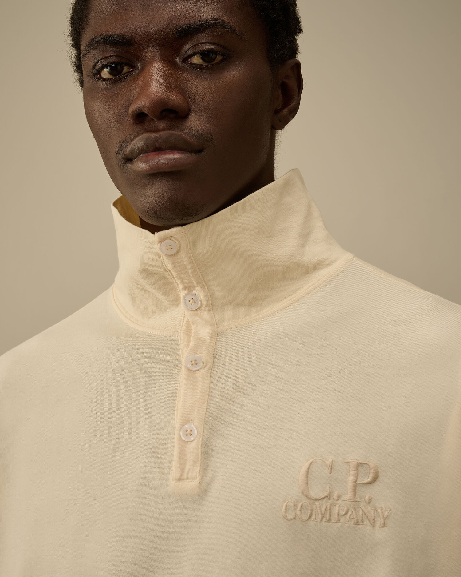 20/1 Jersey Long Sleeve Boxy Polo - 5