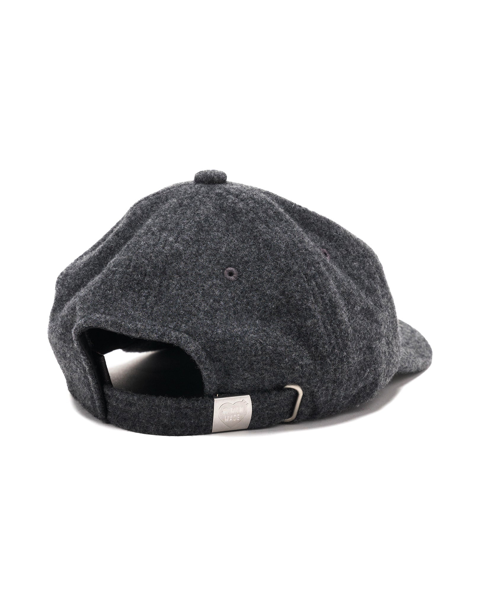 6Panel Wool Cap Charcoal - 3