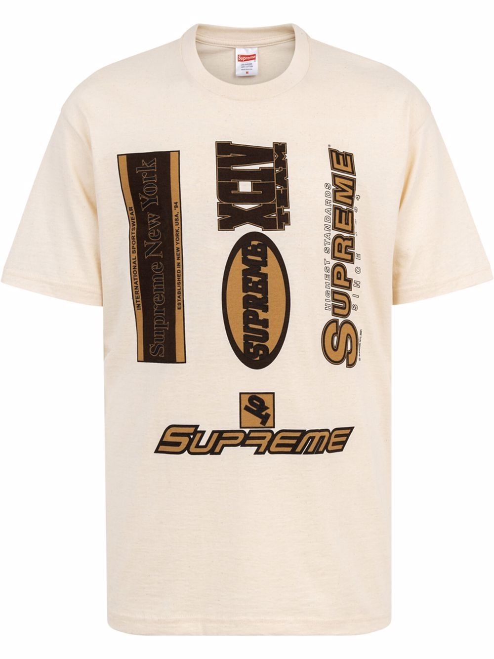 multi logo T-shirt - 1