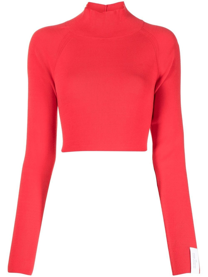 open back knitted top 1
