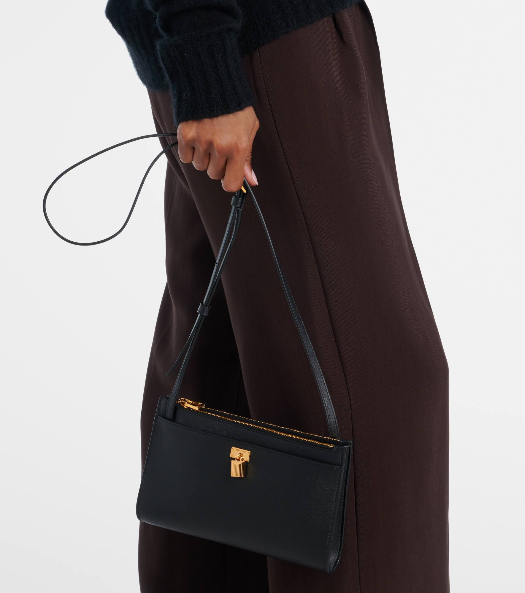 Padlock Mini leather crossbody bag - 6
