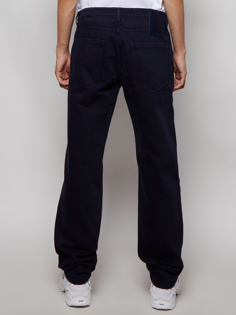 Slim Fit Premium Denim Pants Dark Navy - 5