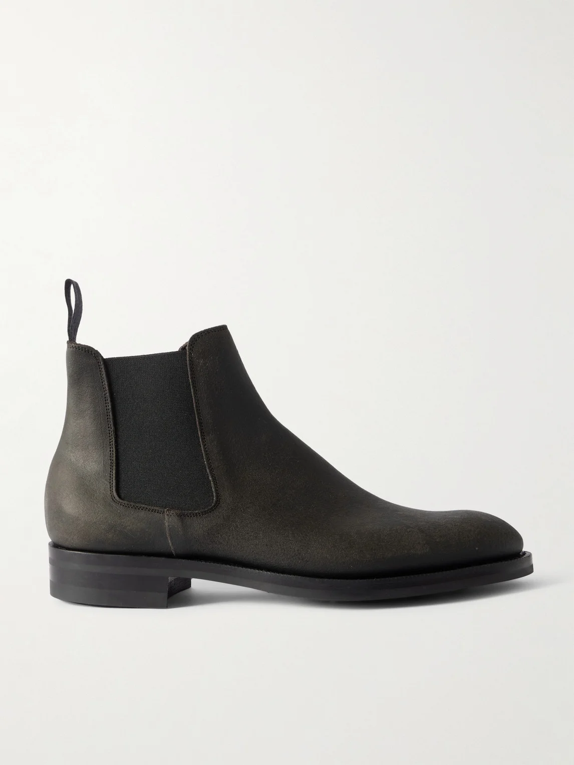 Govan Waxed-Suede Chelsea Boots - 1