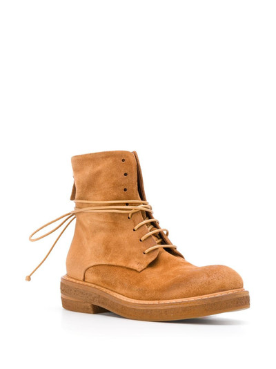 Marsèll zip-back military boots outlook