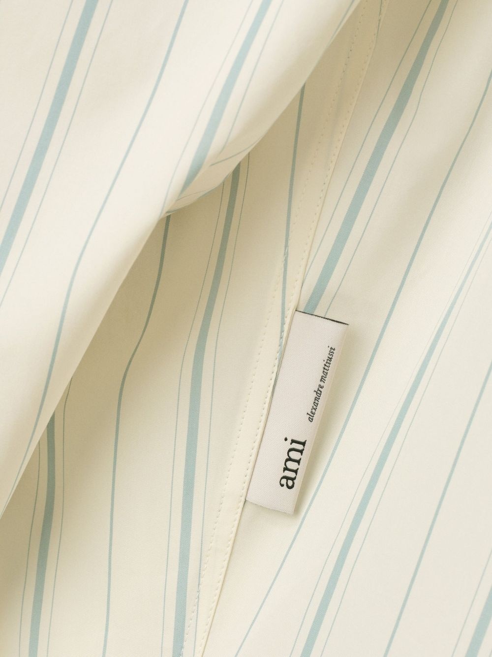 striped button-up shirt - 7