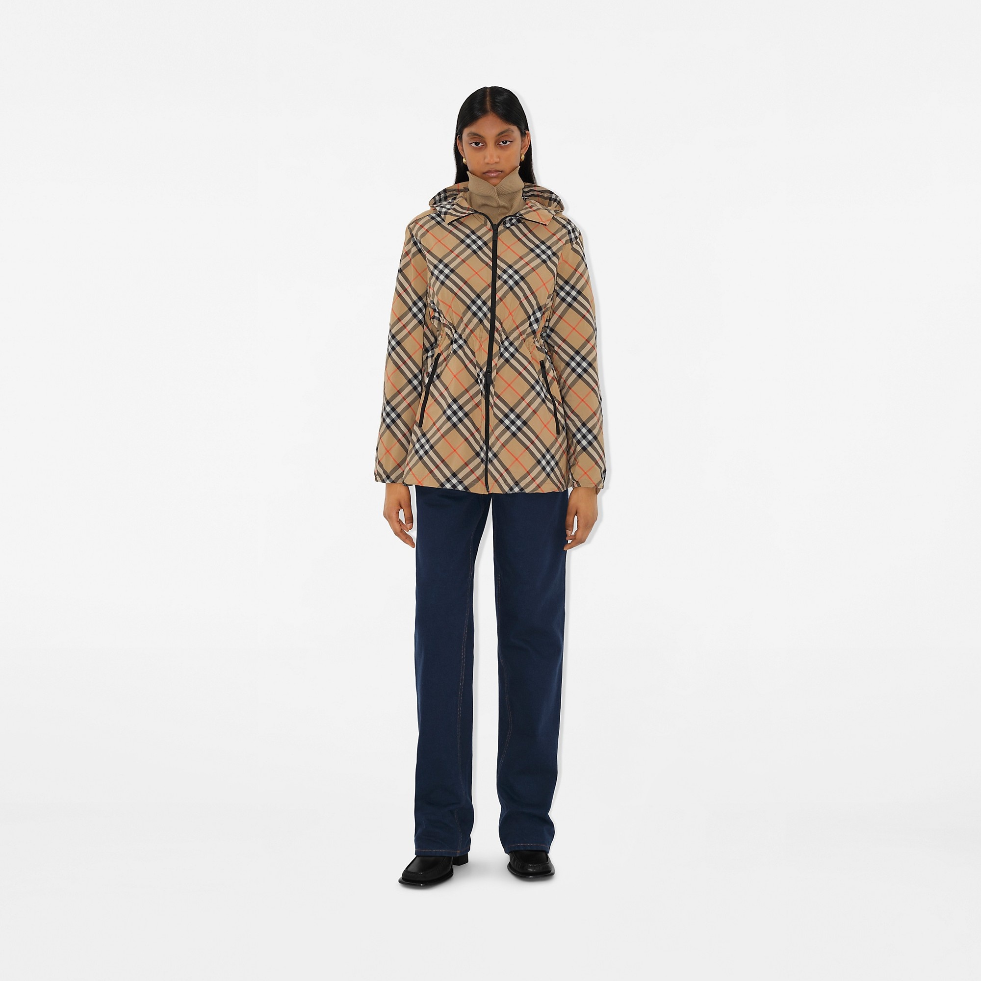 Check Nylon Jacket - 2