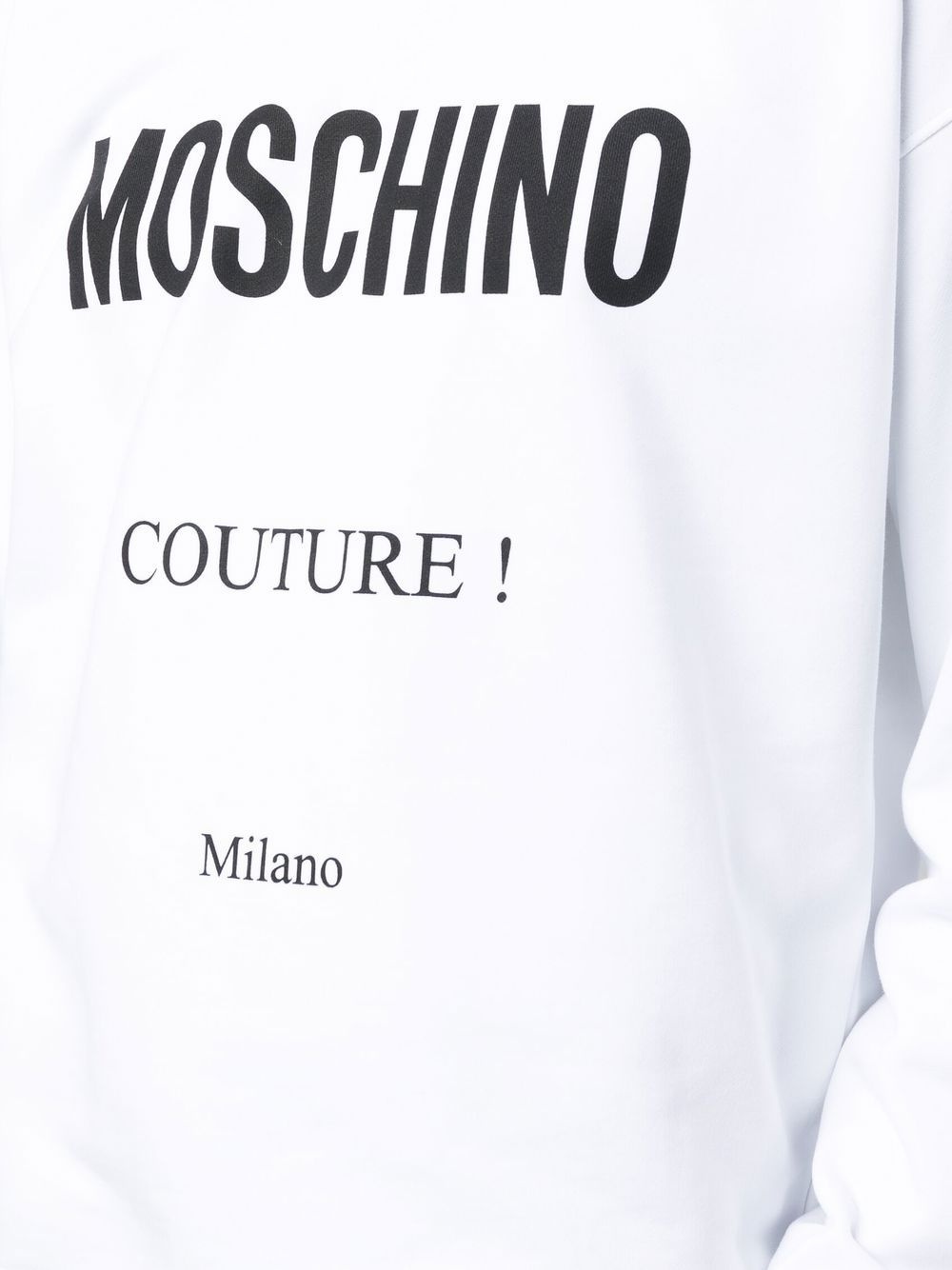 logo-print organic-cotton sweatshirt - 5