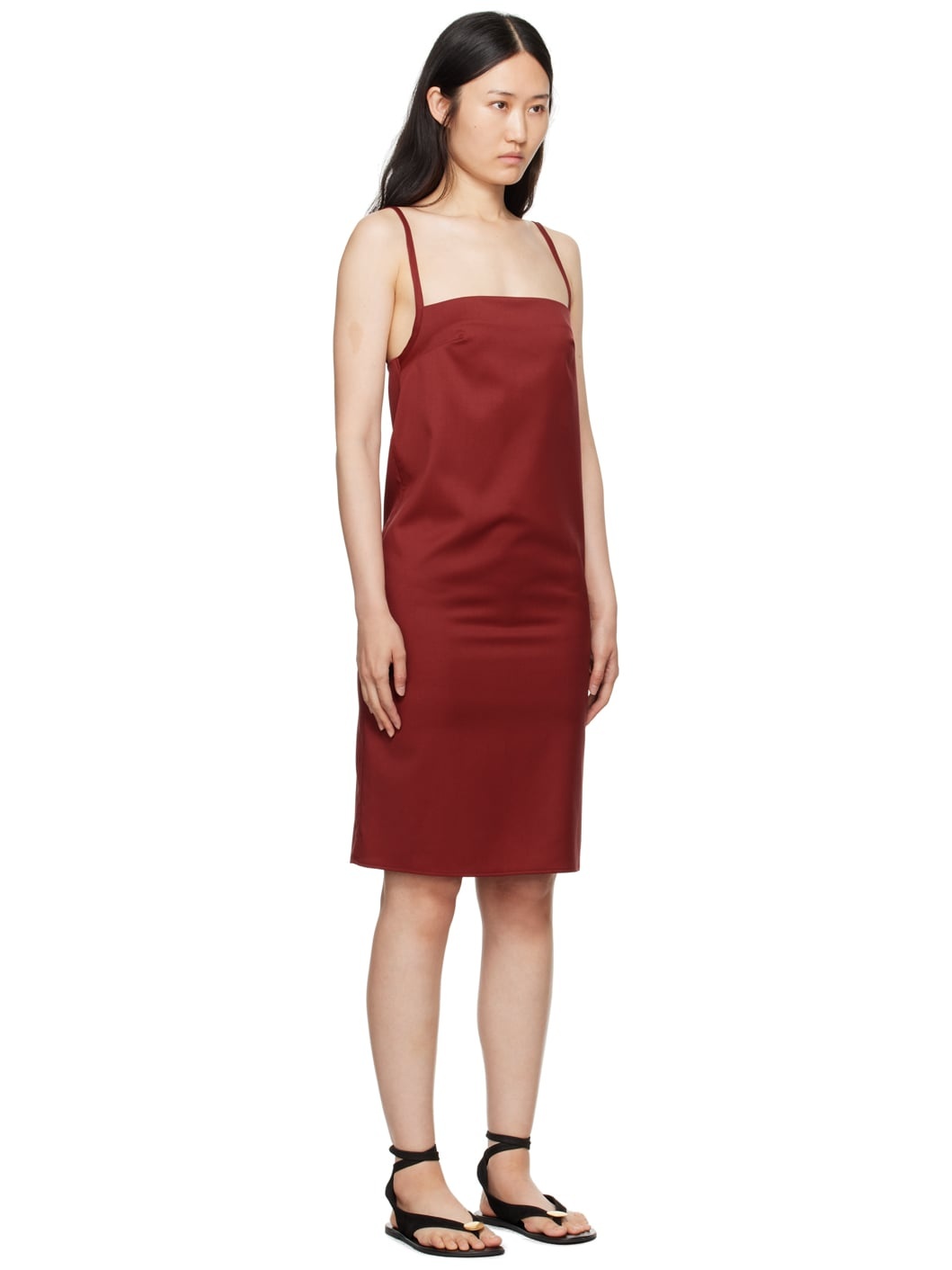 Burgundy Blanca Minidress - 2