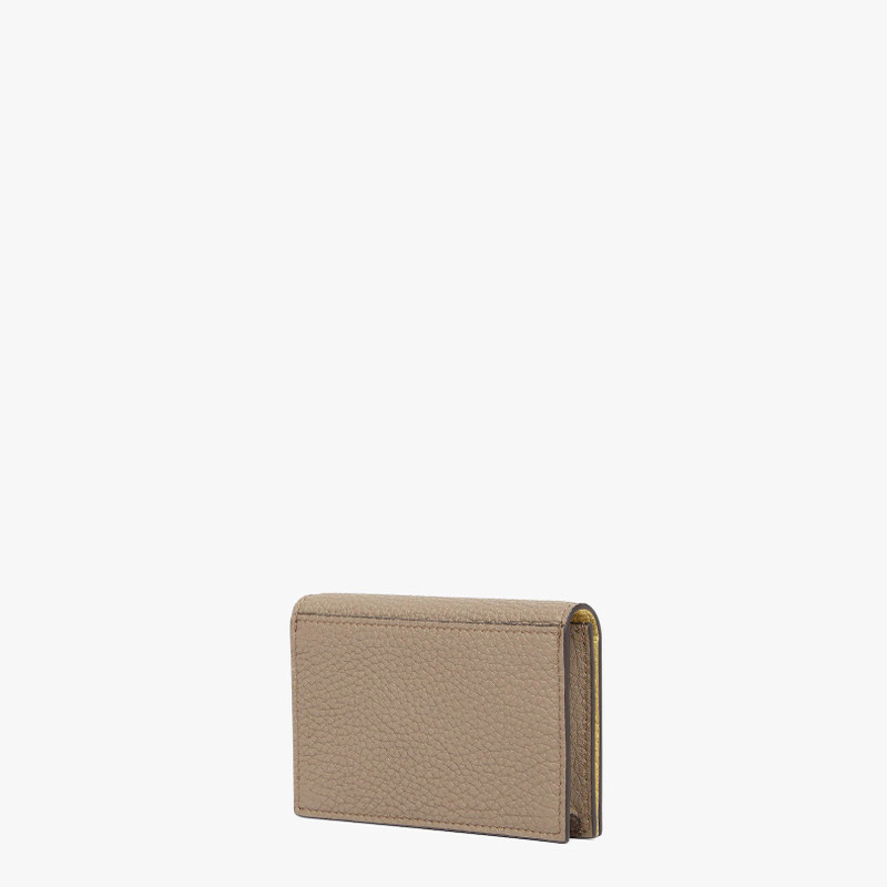 FENDI Two-tone leather card holder outlook