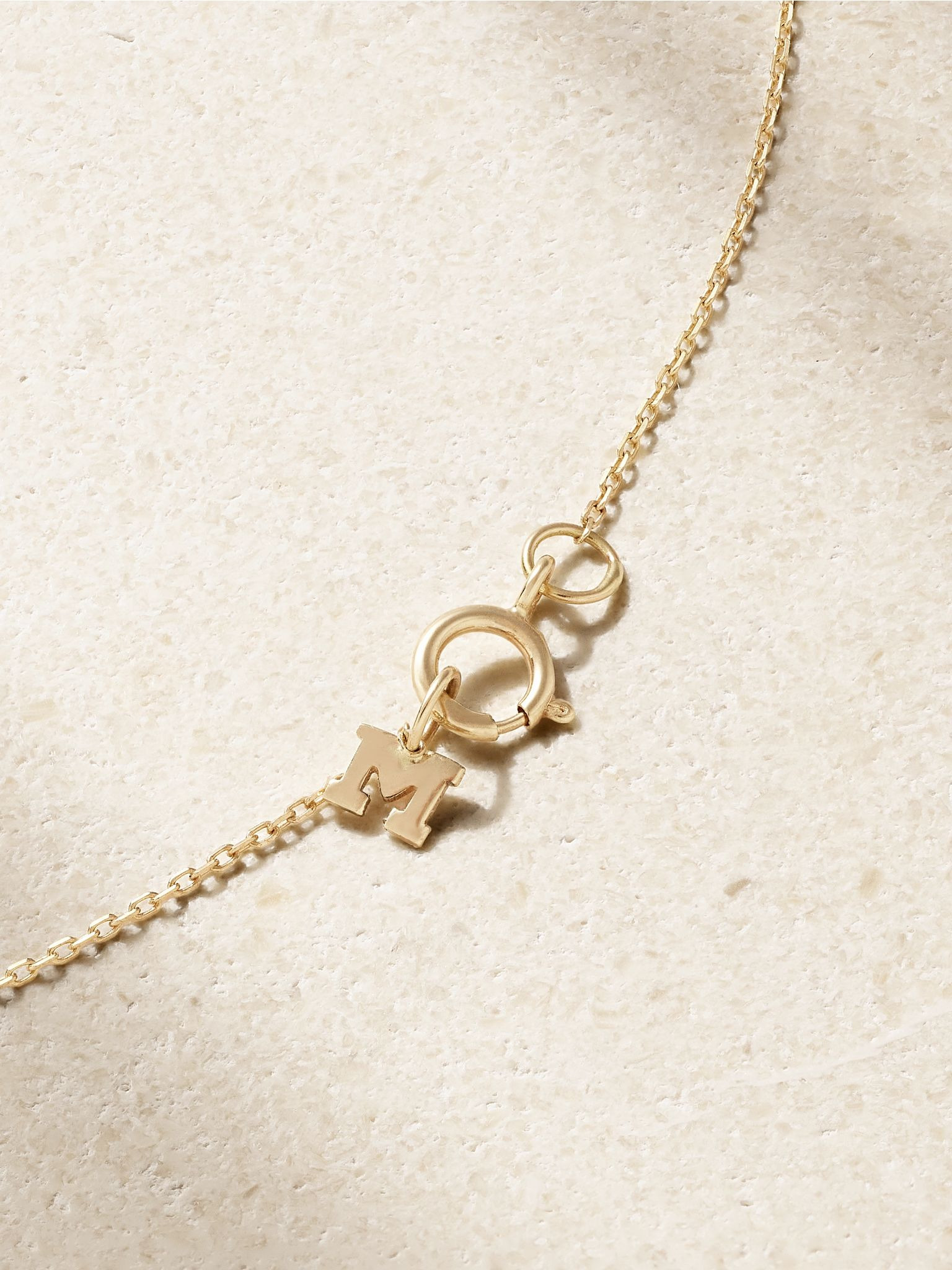 14-karat gold topaz necklace Gold - 3