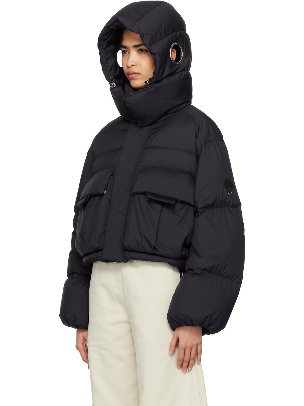 Moncler x Willow Smith Black Kar Down Jacket - 4