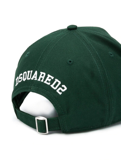 DSQUARED2 logo patch adjustable baseball cap outlook