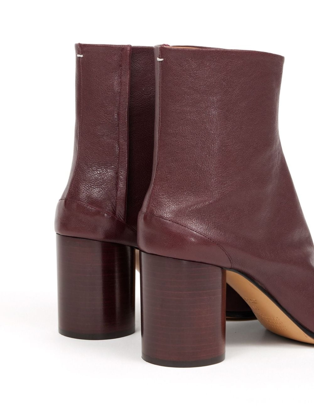 Tabi 80mm leather ankle boots - 4