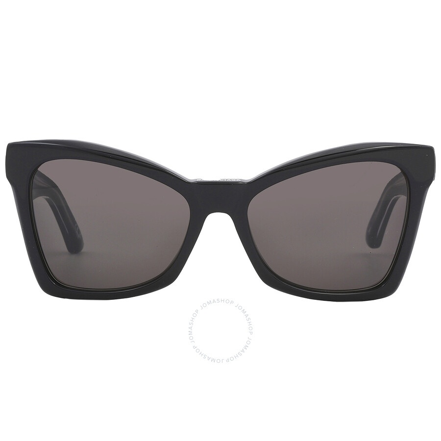 Balenciaga Grey Cat Eye Ladies Sunglasses BB0231S 001 57 - 1