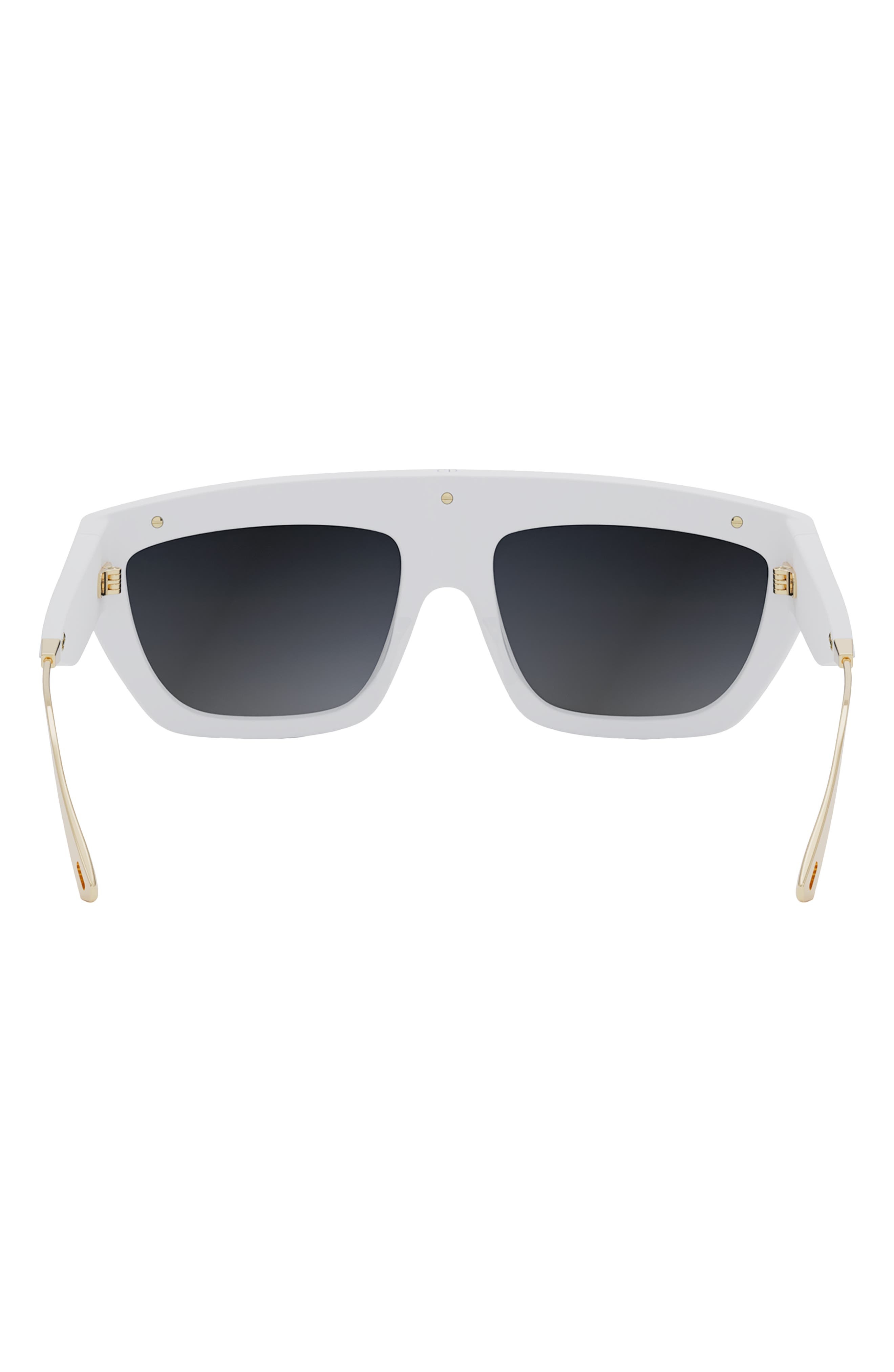 'DiorClub M7U Mask Sunglasses in White/Other /Gradient Violet at Nordstrom - 6