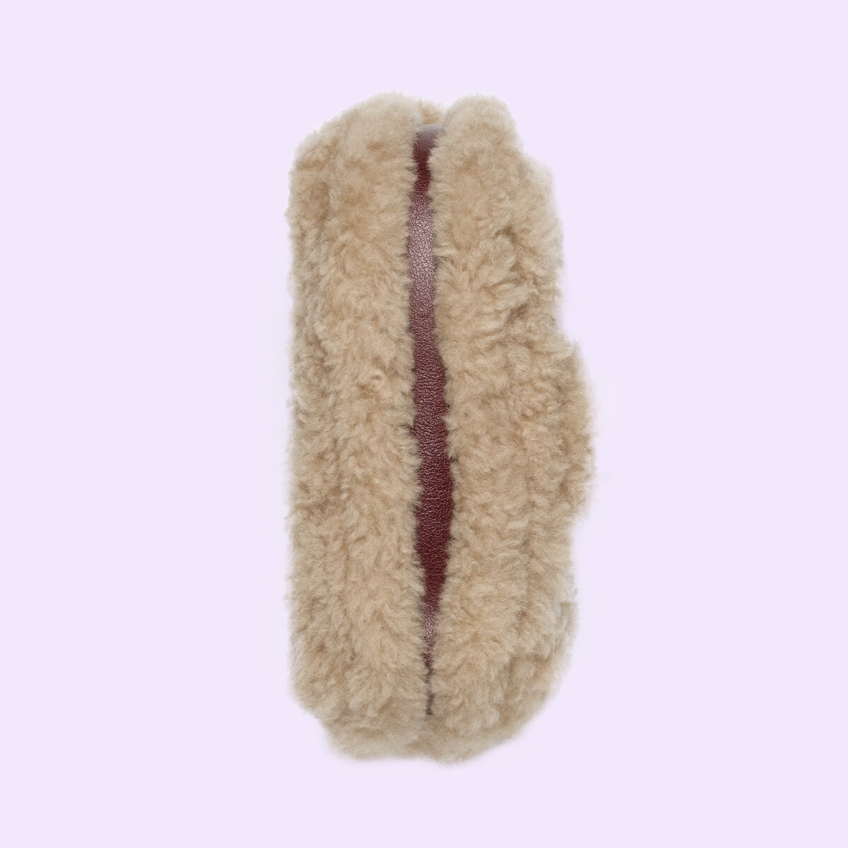 GG Marmont super mini bag with wool trim - 9