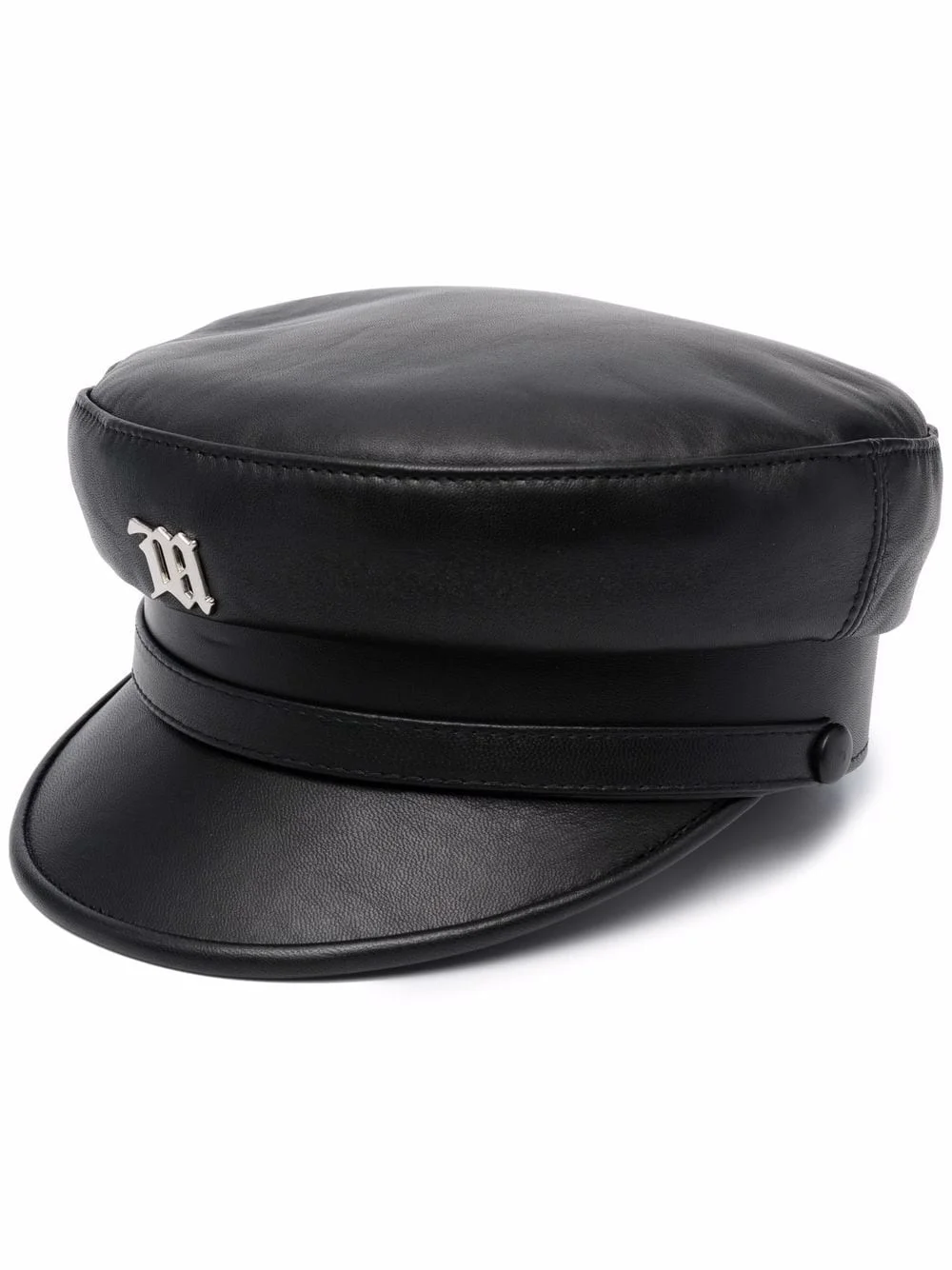logo-plaque baker boy cap - 1