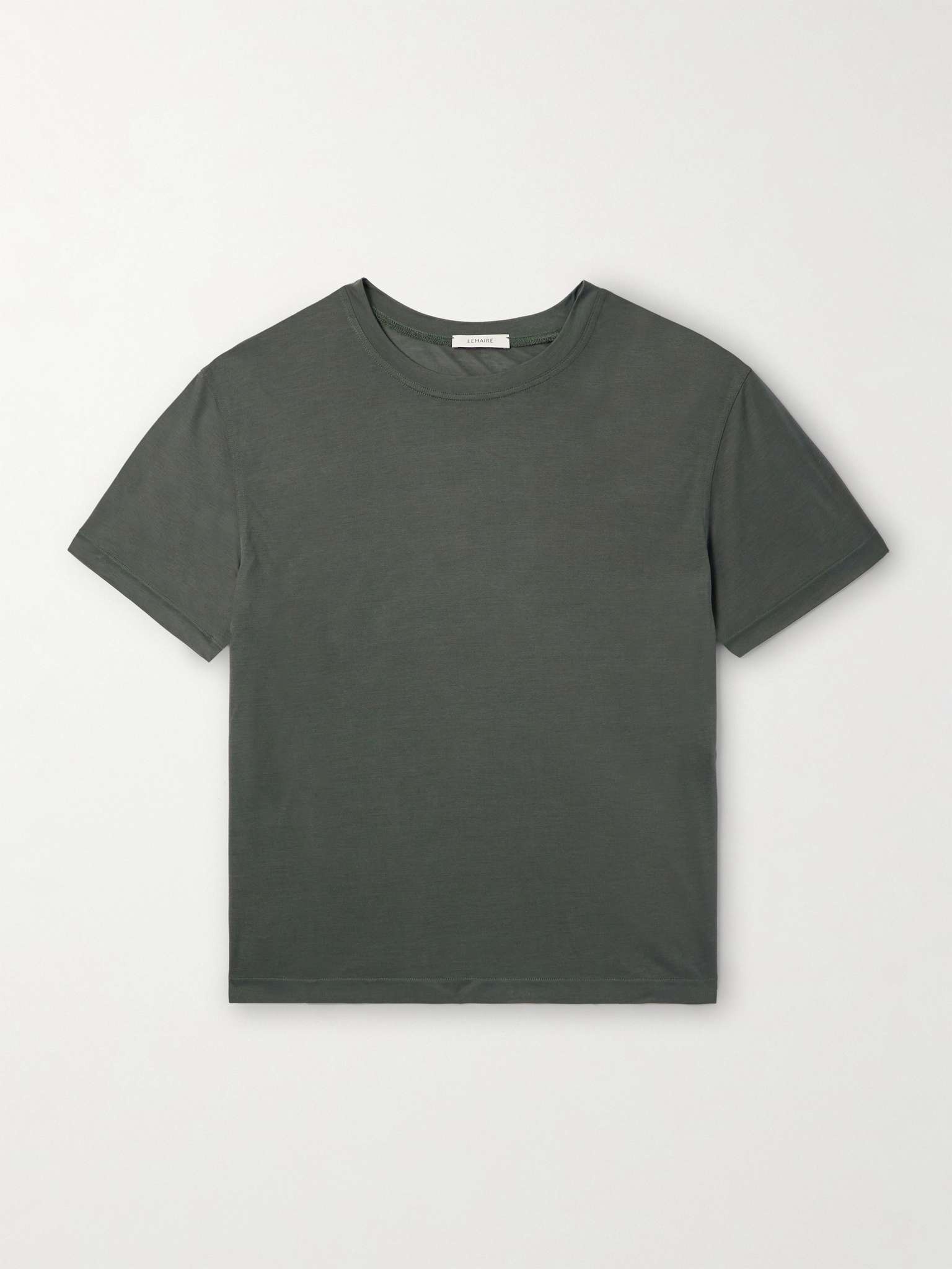 Silk-Jersey T-Shirt - 1