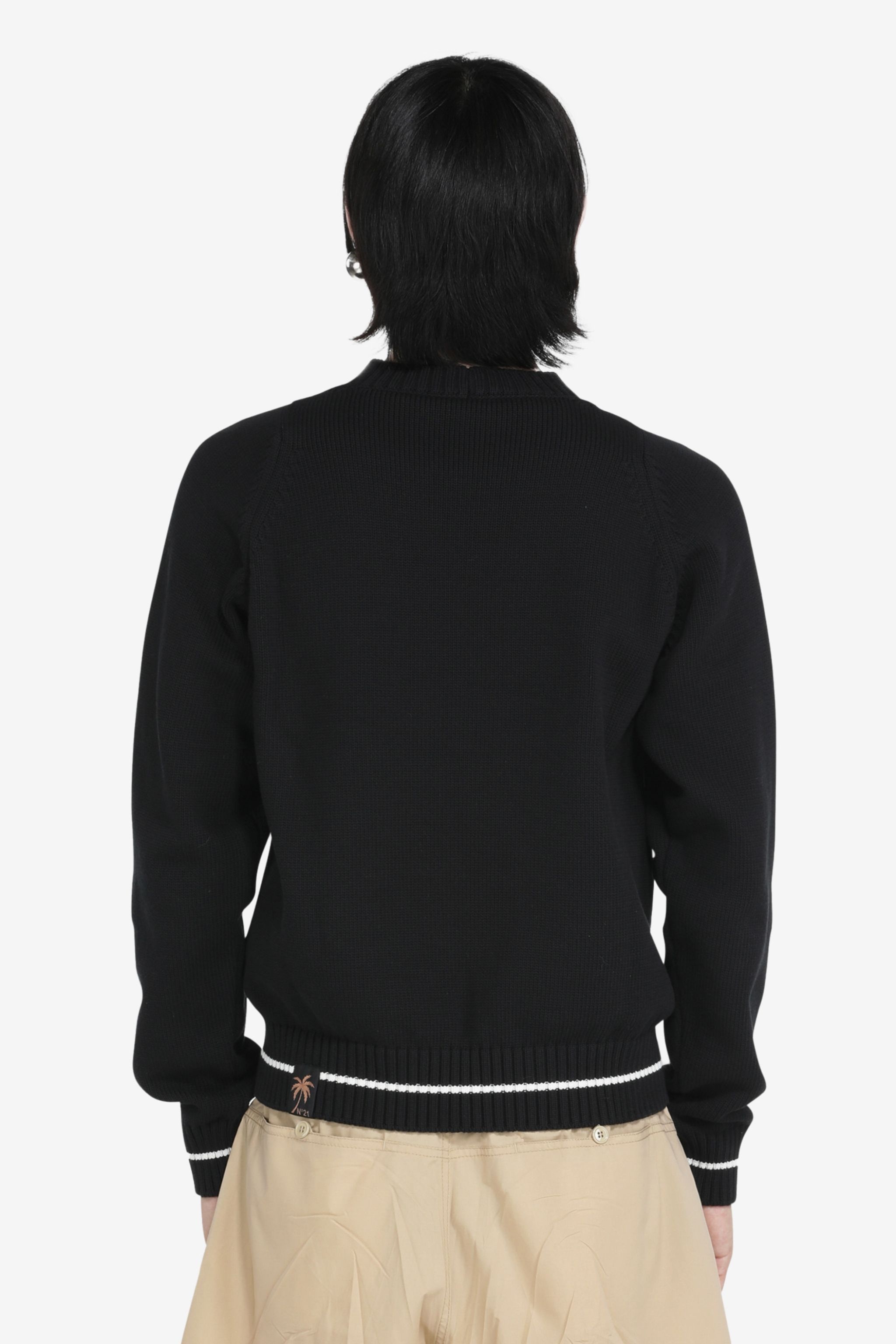LOGO-INTARSIA SWEATER - 2
