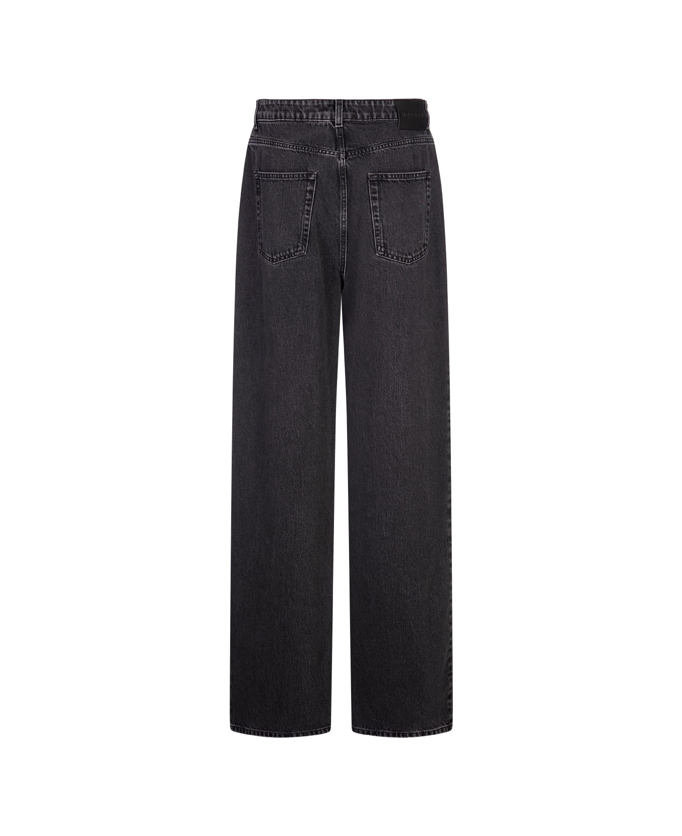 Black Wide Leg Jeans - 2