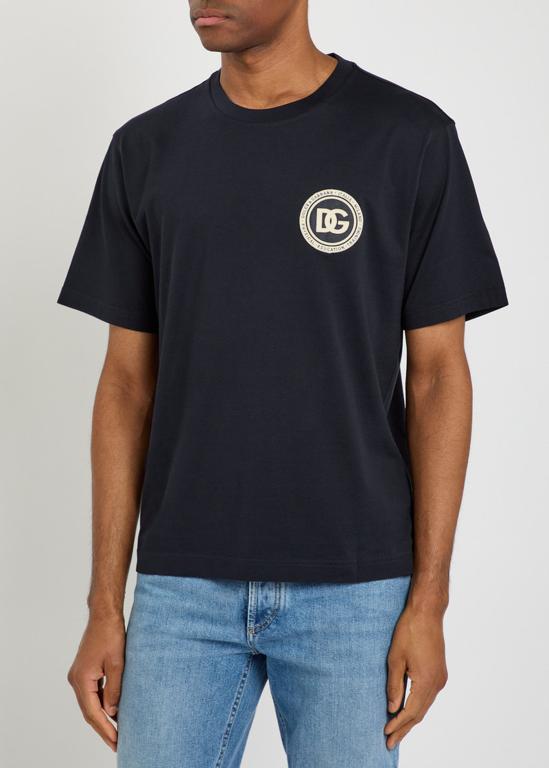 Dolce & Gabbana Dolce & Gabbana Logo-appliquéd Cotton T-shirt outlook